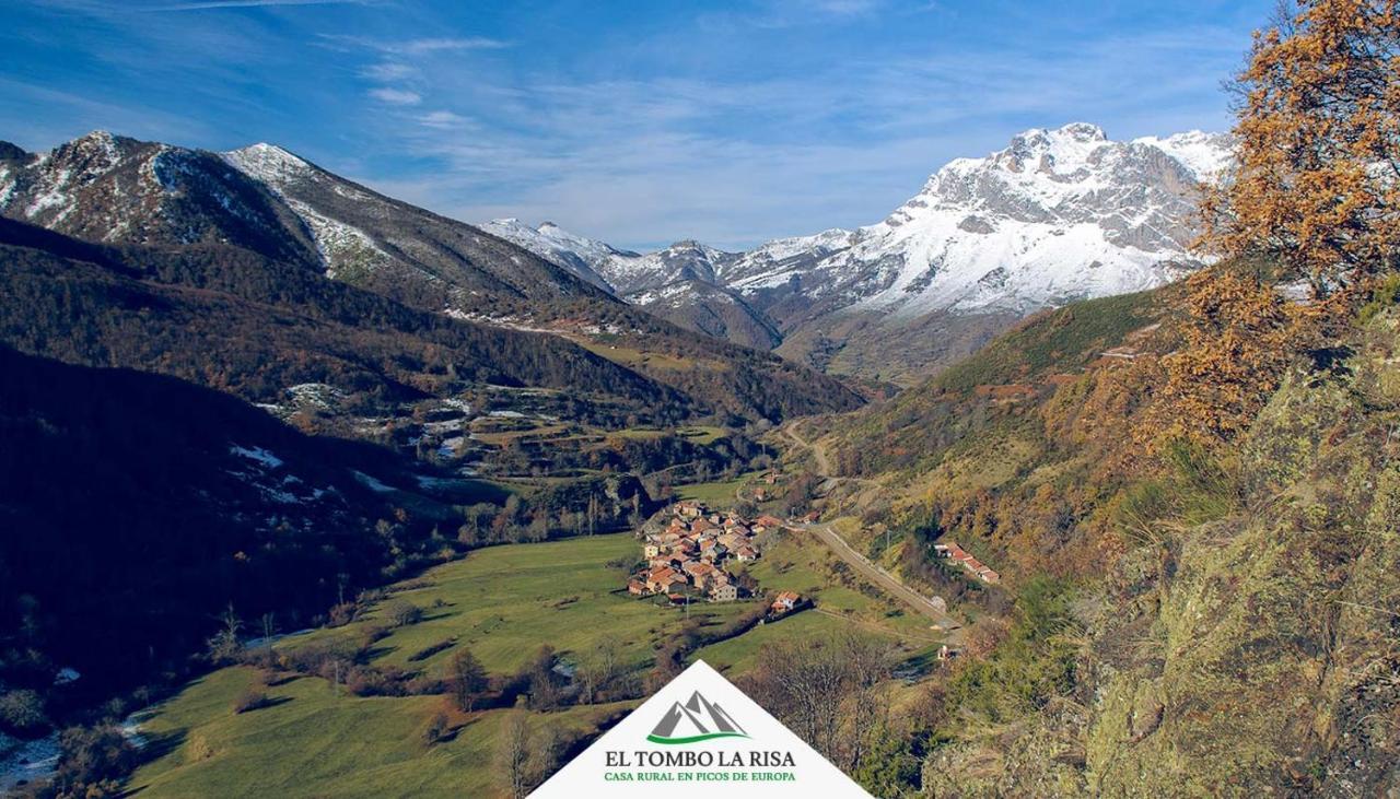 Casa Rural El Tombo La Risa Santa Maria de Valdeon Esterno foto