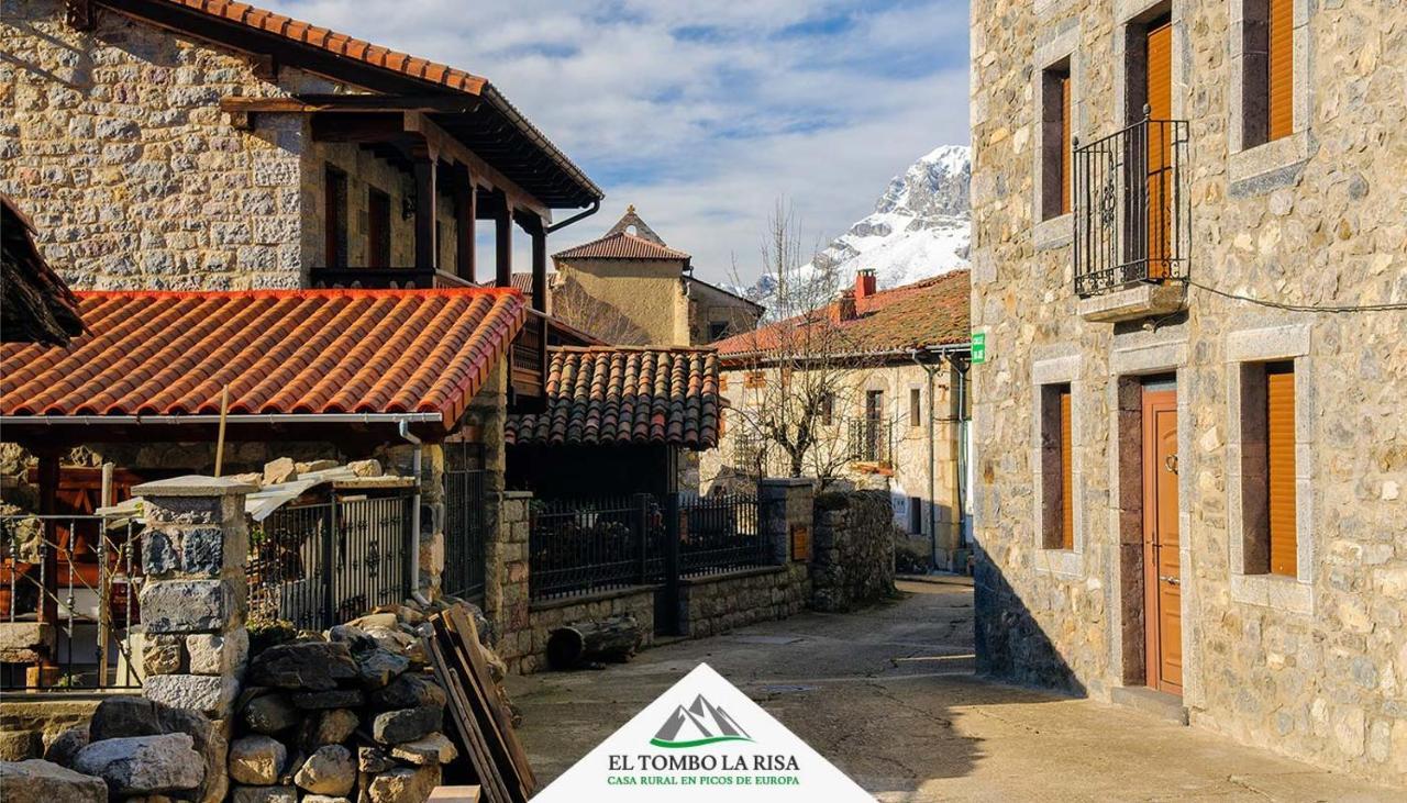Casa Rural El Tombo La Risa Santa Maria de Valdeon Esterno foto
