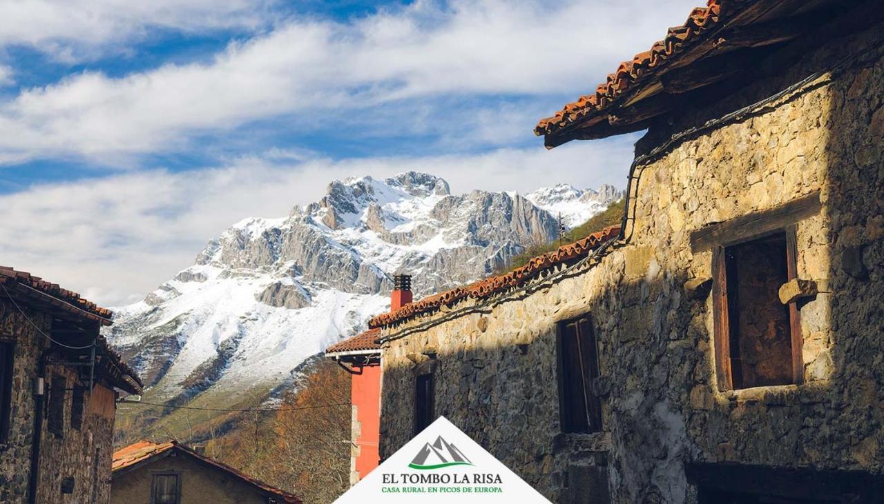 Casa Rural El Tombo La Risa Santa Maria de Valdeon Esterno foto